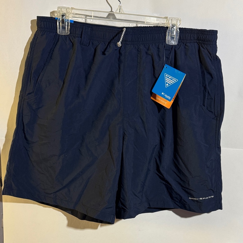 NWT Columbia Navy Blue Sports Shorts